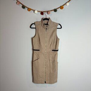 Anthropologie Plenty by Tracy Reese cargo khaki dress